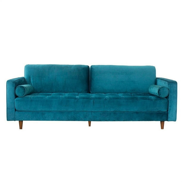 Blue Upholstery Sofa Seating Vehicle Firm High Density Foam Various Sizes